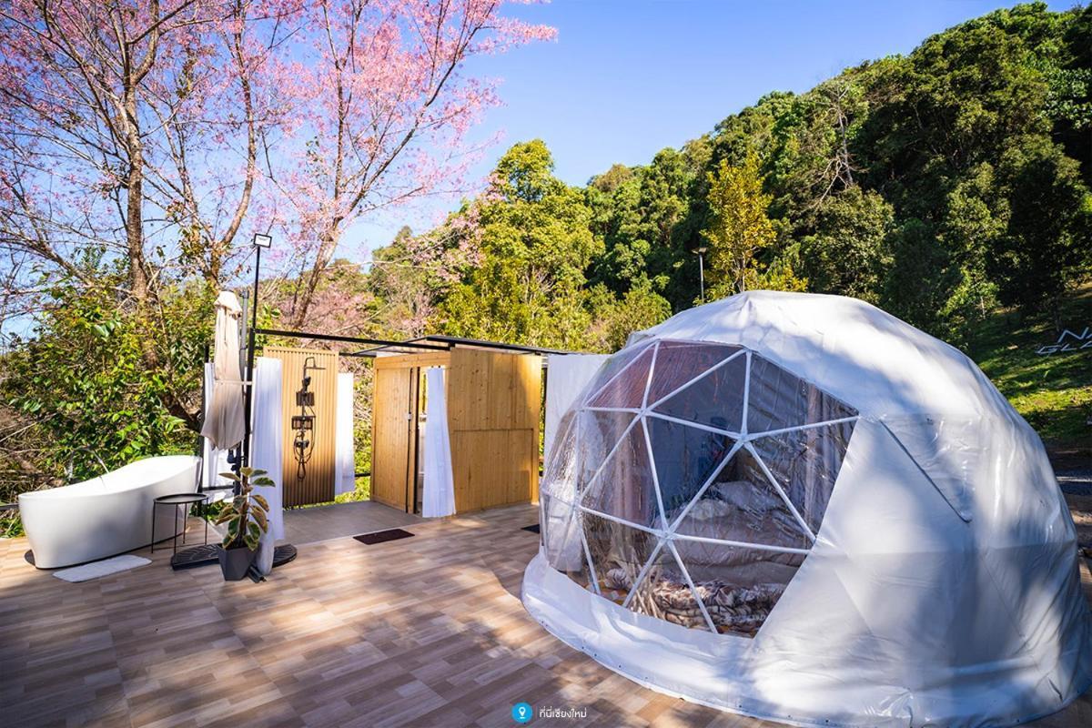 Nam Dun Glamping-น้ำดั้นแกลมปิ้ง Hotel Ban Pang Bo Hu Bon Kültér fotó